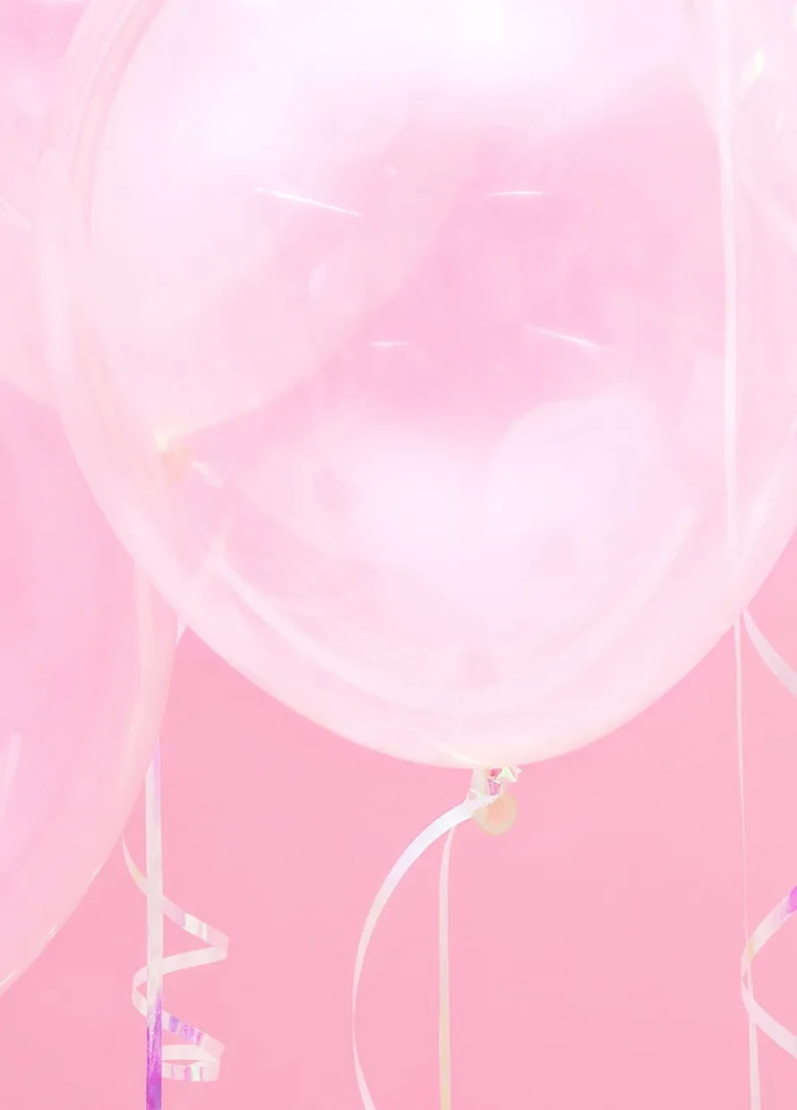 Balony CRYSTAL przezroczyste 23cm (100szt.)