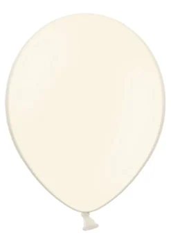 Balony ecru KREMOWE 23cm (100szt.)