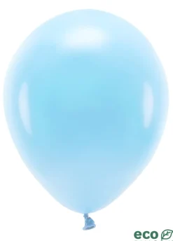 Balony ekologiczne błękitne 30cm (10szt.)