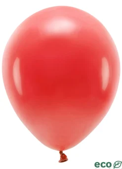 Balony ekologiczne czerwone 30cm (10szt.)