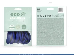 Balony ekologiczne granatowe 30cm (10szt.)