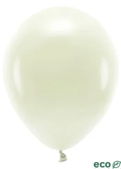 Balony ekologiczne kremowe 30cm (10szt.)