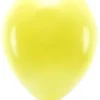 Balony ekologiczne żółte 30cm (10szt.)