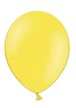 Balony JASNOŻÓŁTE pastelowe 23cm (100szt.)