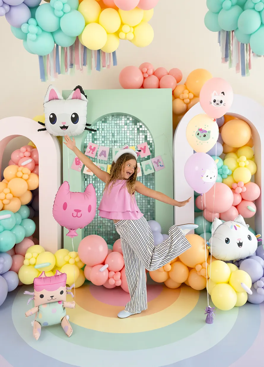 Balony KOCI DOMEK GABI 30 cm, 6 szt.