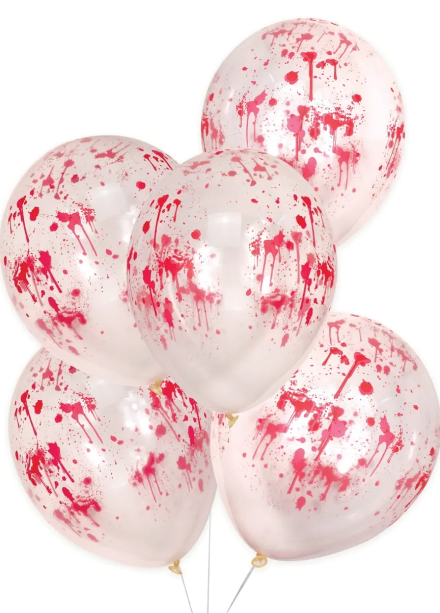 Balony KRWAWE HALLOWEEN (5szt.)