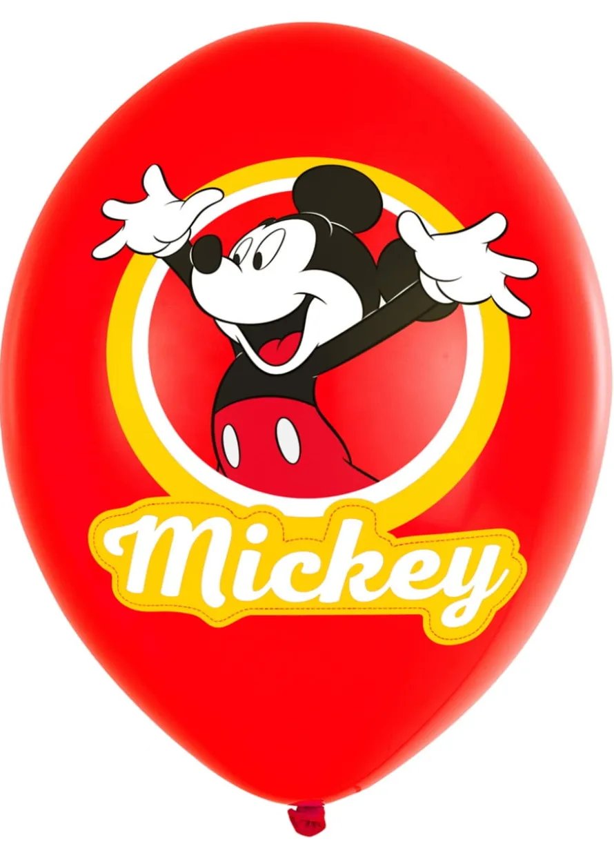 Balony lateksowe MICKEY MOUSE (6szt.)