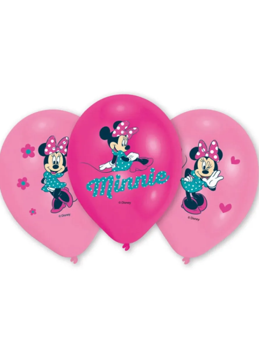 Balony lateksowe MYSZKA MINNIE (6szt.)
