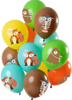 Balony LEŚNE ZWIERZĘTA (12 szt.)