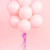Balony METALIC jasnoróżowe 30cm (10szt.)