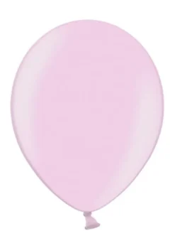 Balony METALIC jasnoróżowe 30cm (10szt.)