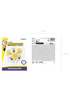 Balony Minionki YAY PARTY (6szt.)