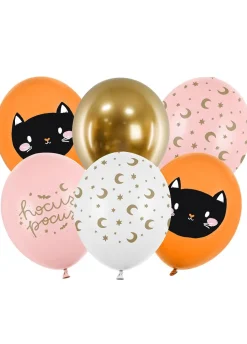 Balony na andrzejki HOCUS POCUS 6szt.