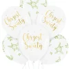 Balony na CHRZEST 30cm (6szt.)
