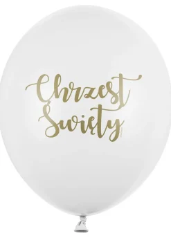 Balony na Chrzest Święty 30cm (50szt.)