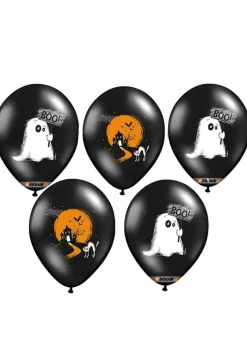 Balony na Halloween DUSZEK 30cm (6szt.)