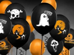 Balony na Halloween DUSZEK 30cm (6szt.)
