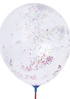 Balony na patyku KONFETTI (5szt.)