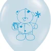 Balony NA ROCZEK dla chłopca niebieskie 30cm (6szt.)