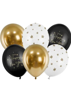 Balony na sylwestra HAPPY NEW YEAR 30 cm