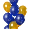 Balony na 40 urodziny ELEGANT BLUE (12szt.)