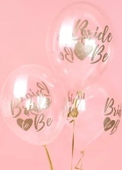 Balony na wieczór panieński BRIDE TO BE 30cm (6szt.)