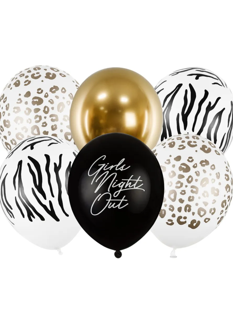 Balony na wieczór panieński GIRLS NIGHT OUT 30cm (6szt.)