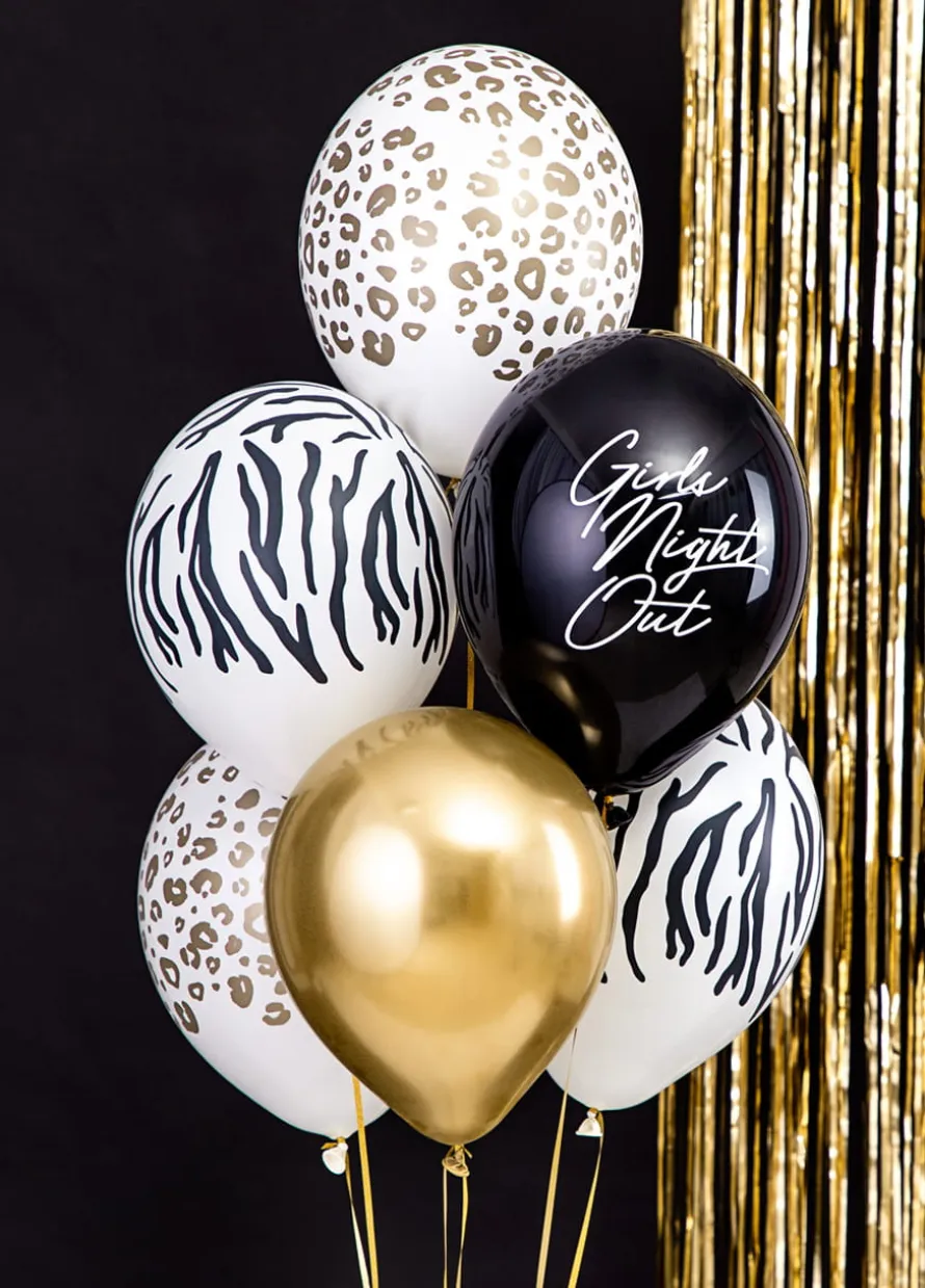 Balony na wieczór panieński GIRLS NIGHT OUT 30cm (6szt.)