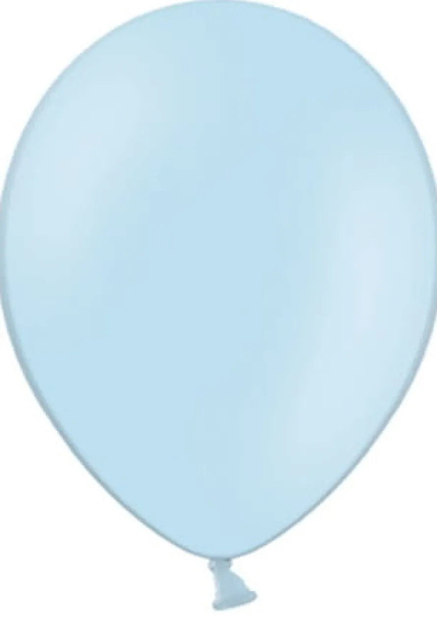 Balony pastelowe BABY BLUE 30cm (100szt.)