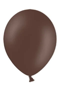 Balony pastelowe BRĄZOWE 23cm (100szt.)