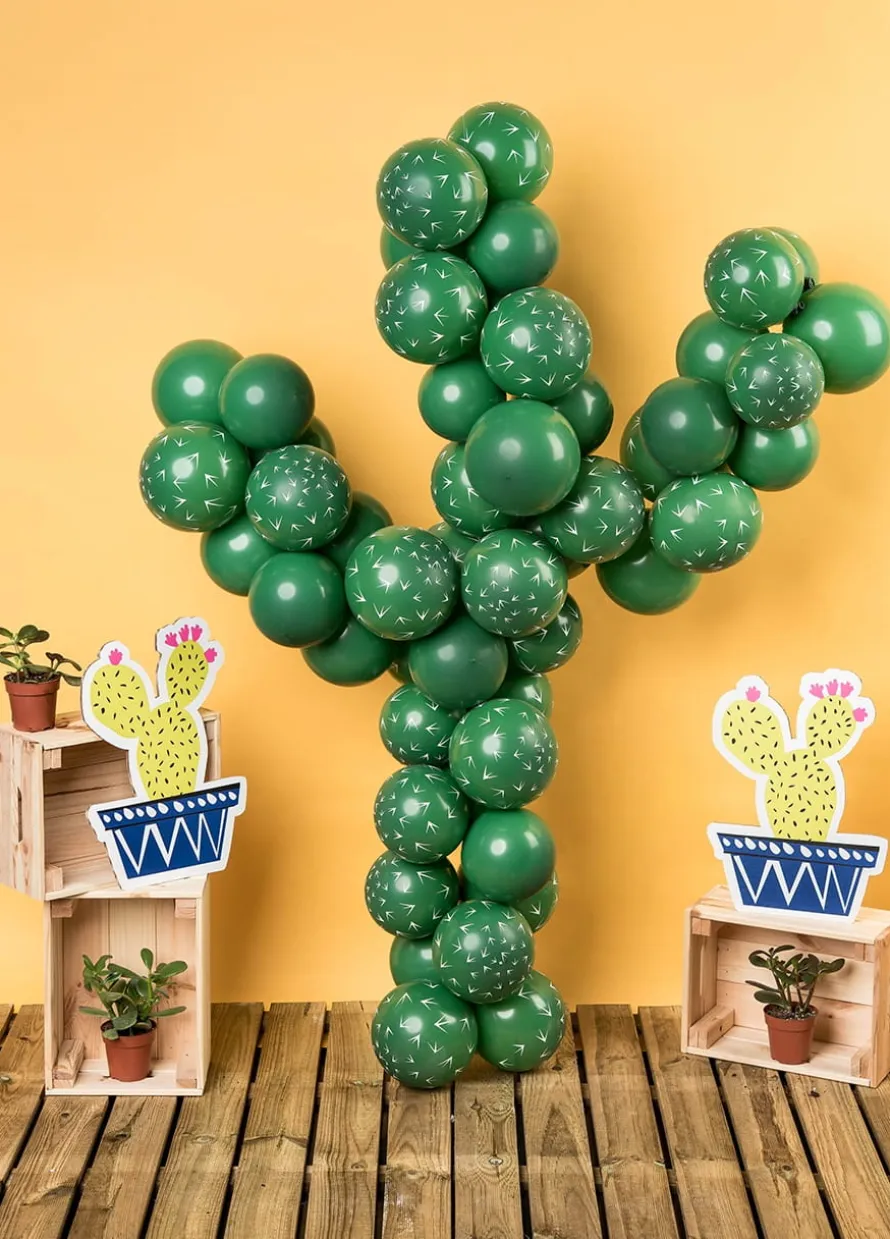 Balony pastelowe CIEMNOZIELONE 30cm (100szt.)