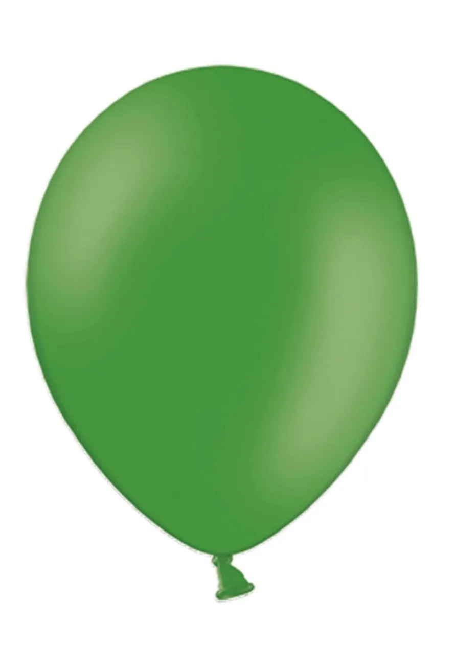Balony pastelowe CIEMNOZIELONE 23cm (100szt.)