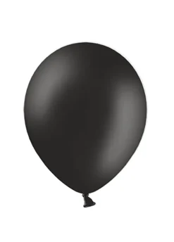 Balony pastelowe CZARNE 12cm (100szt.)