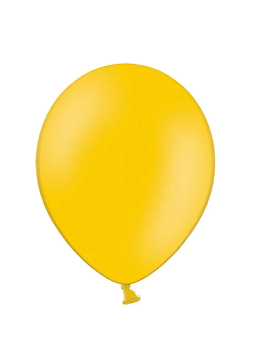 Balony pastelowe JASNOPOMARAŃCZOWE 12cm (100szt.)