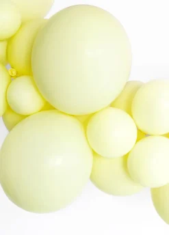 Balony pastelowe jasnożółte 23cm (100szt.)