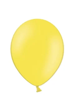 Balony pastelowe JASNOŻÓŁTE 12cm (100szt.)