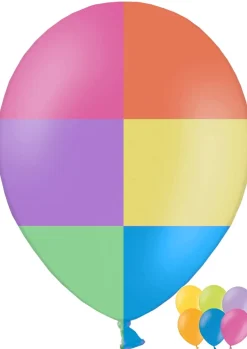 Balony pastelowe KOLOROWE 23cm (100szt.)