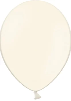 Balony pastelowe KREMOWE 30cm (100szt.)