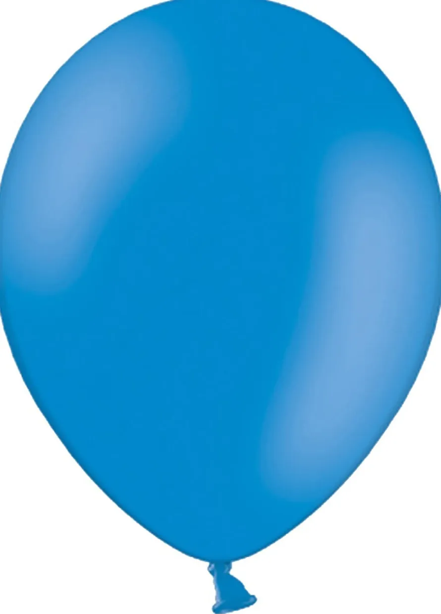 Balony pastelowe NIEBIESKIE chabrowe 30cm (10szt.)