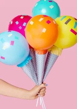 Balony pastelowe POMARAŃCZOWE 30cm (100szt.)