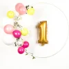 Balony pastelowe RDZAWE 12cm (100szt.)