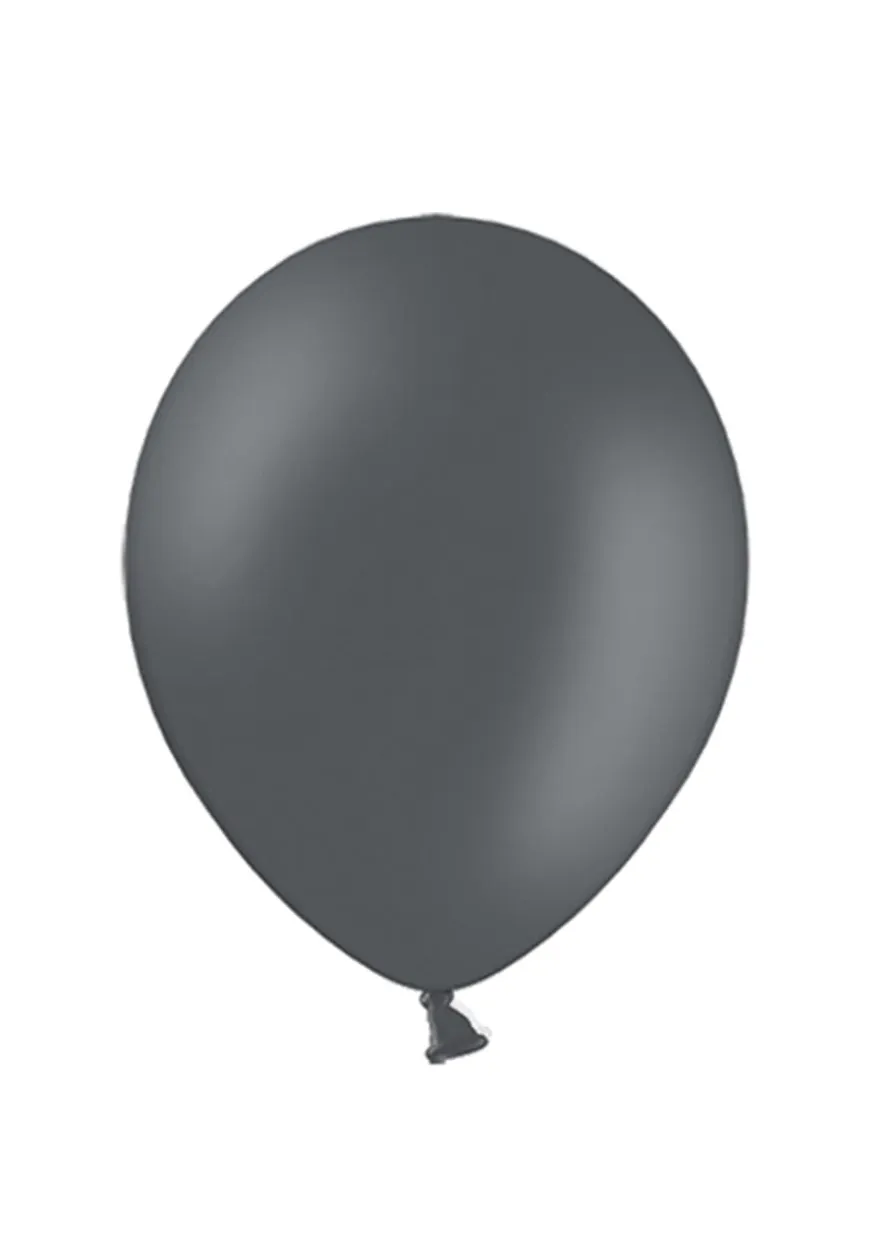 Balony pastelowe SZARE 12cm (100szt.)