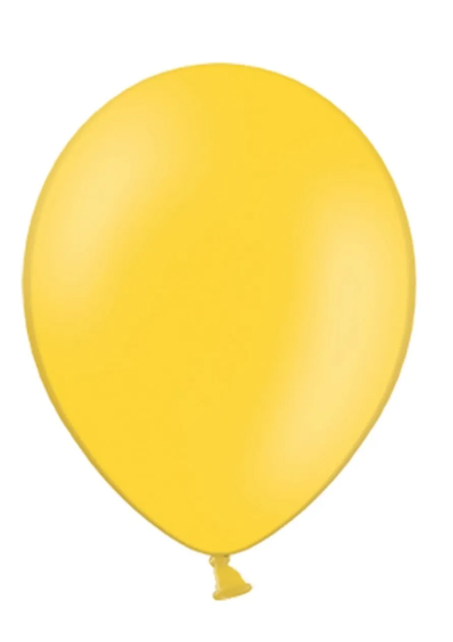 Balony pastelowe ŻÓŁTE 23cm (100szt.)