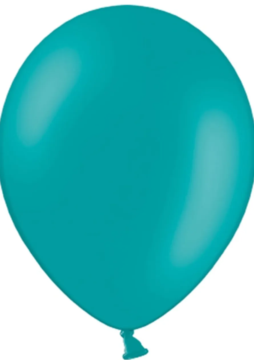 Balony pastelowe TURKUSOWE 30cm (100szt.)
