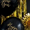 Balony sylwestrowe HAPPY NEW YEAR 30cm (6szt.)