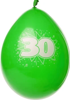 Balony 30 URODZINY (8szt.)