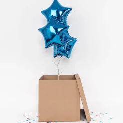 Balony w pudełku + kartka GRATULACJE Z OKAZJI NARODZIN DZIECKA