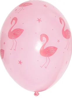 Balony z FLAMINGAMI różowe (5szt.)