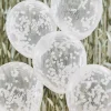 Balony z konfetti na BABY SHOWER (5szt.)
