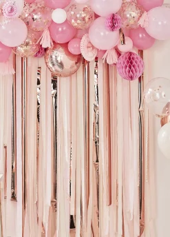 Balony z konfetti ROSE GOLD 55cm (3szt.)